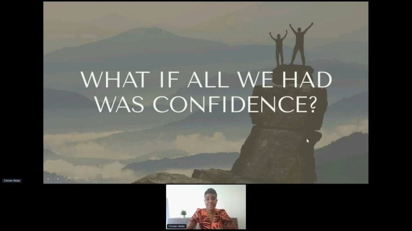 Embedded thumbnail for What If Confidence Was All You Had? by Christin Webb          