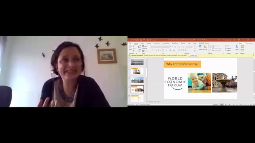 Embedded thumbnail for Fernanda Alvarez Key success aspects towards Entrepreneurship