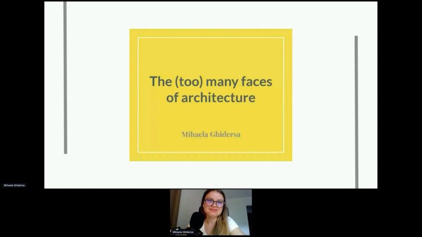 Embedded thumbnail for The (too) many faces of architecture by Mihaela Ghidersa