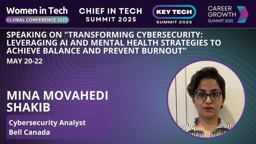 Embedded thumbnail for Transforming Cybersecurity: Leveraging AI and Mental Health Strategies to Achieve Balance and Prevent Burnout