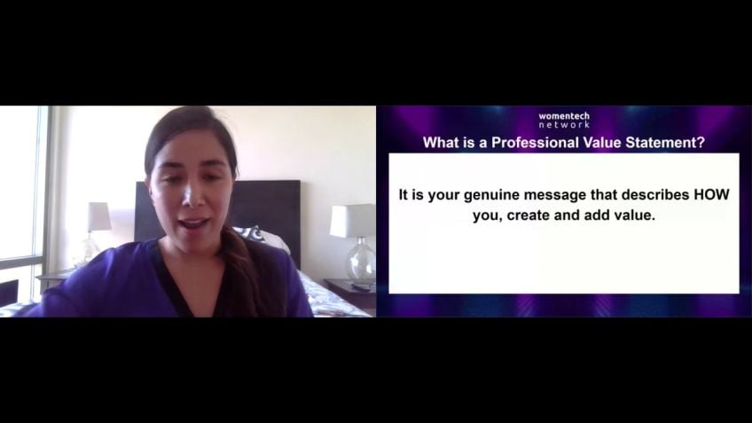 Embedded thumbnail for Isa Valdez Discover Your Professional Value Statement in 3 Simple Steps