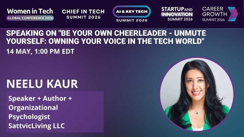 Embedded thumbnail for Be Your Own Cheerleader - Unmute Yourself: Owning Your Voice in the Tech World