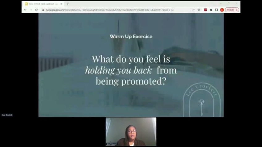 Embedded thumbnail for How To Fast-Track Your Promotion As A Woman Leader by Lee Crockett
