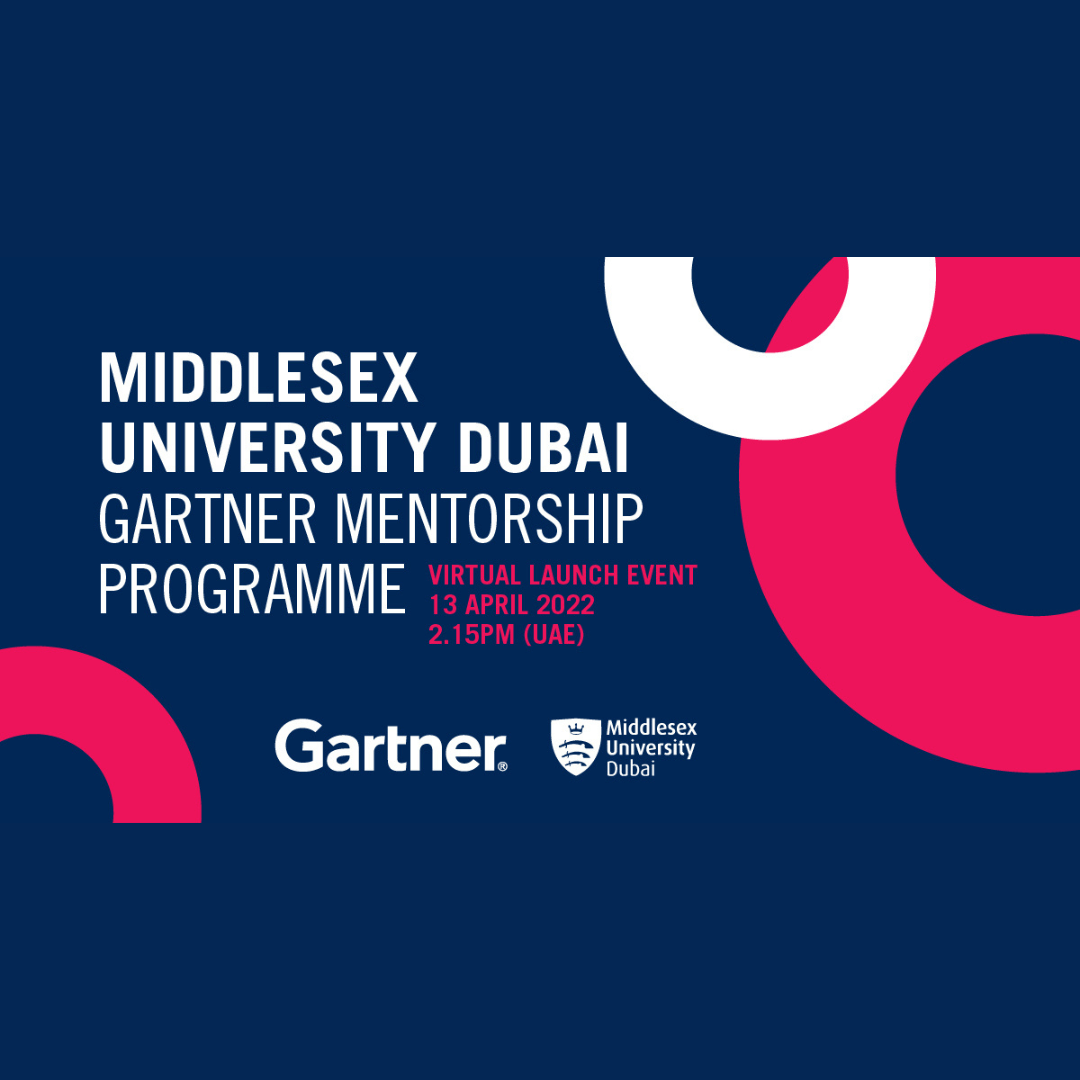 Gartner and Middle Sex University Dubai Mentorship Program